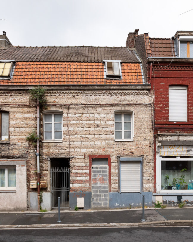 Photographie d'architecture Lille, maison ancienne, abandonnée. ©Thomas Karges