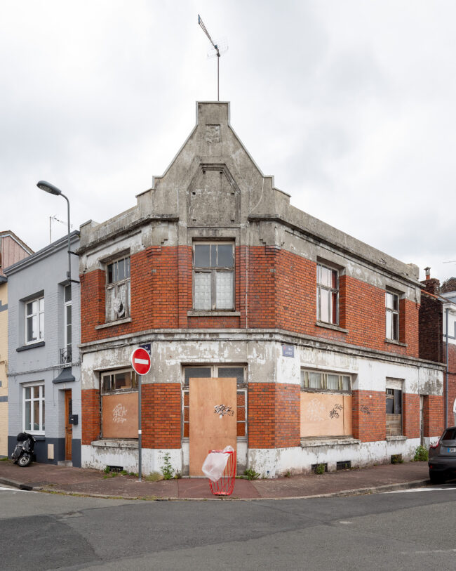 Photographie d'architecture Lille, maison ancienne, abandonnée. ©Thomas Karges