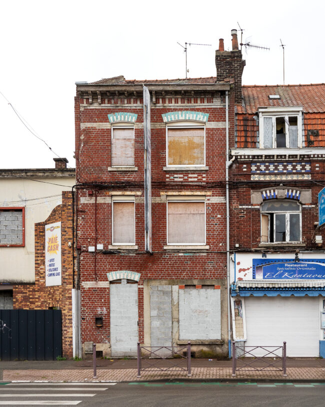 Photographie d'architecture Lille, maison ancienne, abandonnée. ©Thomas Karges