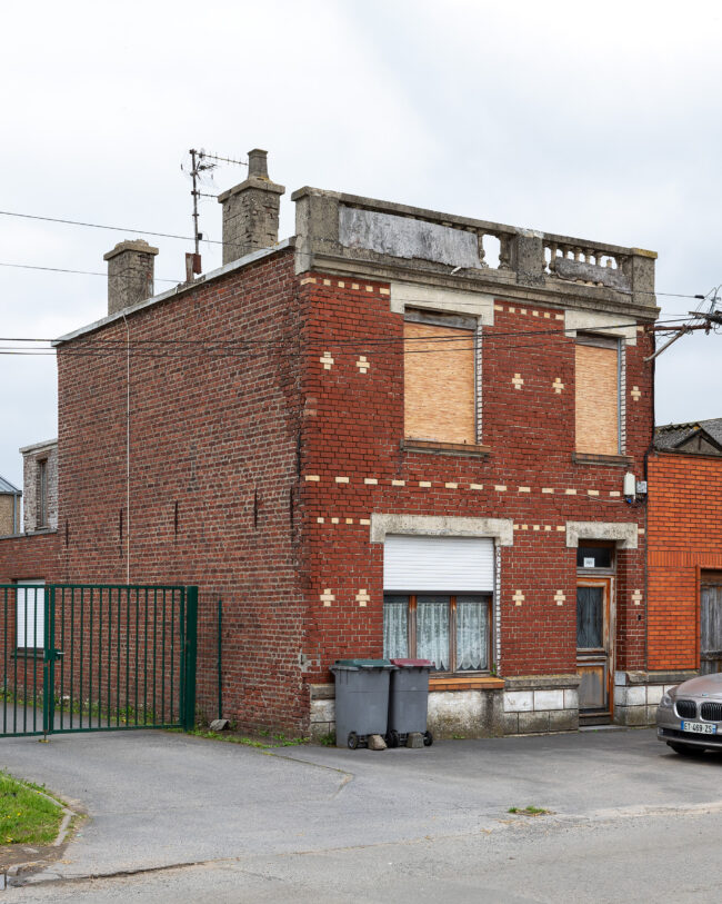 Photographie d'architecture Lille, maison ancienne, abandonnée. ©Thomas Karges