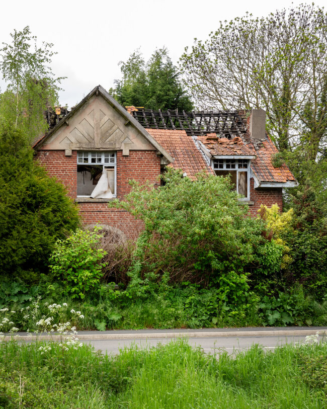 Photographie d'architecture Houplines, maison ancienne, abandonnée. ©Thomas Karges