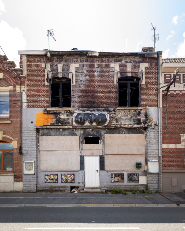 Photographie d'architecture Lille, maison ancienne, abandonnée. ©Thomas Karges