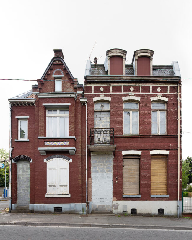 Photographie d'architecture Lille, maison ancienne, abandonnée. ©Thomas Karges